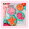 Cutesy Coastal Punch Needle Coaster Kit - 4 Design Bundle