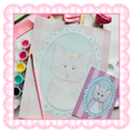 Cutesy Kitty - Pet Portrait Paint Kit