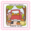 Coquette Cutie Coloring Book Volume One - Fall Cutie