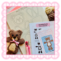 Cutie Bear Punch Needle Plushie kit