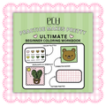 Practice Makes Pretty: Ultimate Beginner Coloring Workbook