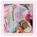 Cutesy Pumpkin Punch Needle Coaster Kit