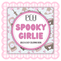 Spooky Girlie Bold & Easy Coloring Book