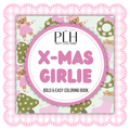 X-Mas Girlie Bold & Easy Coloring Book